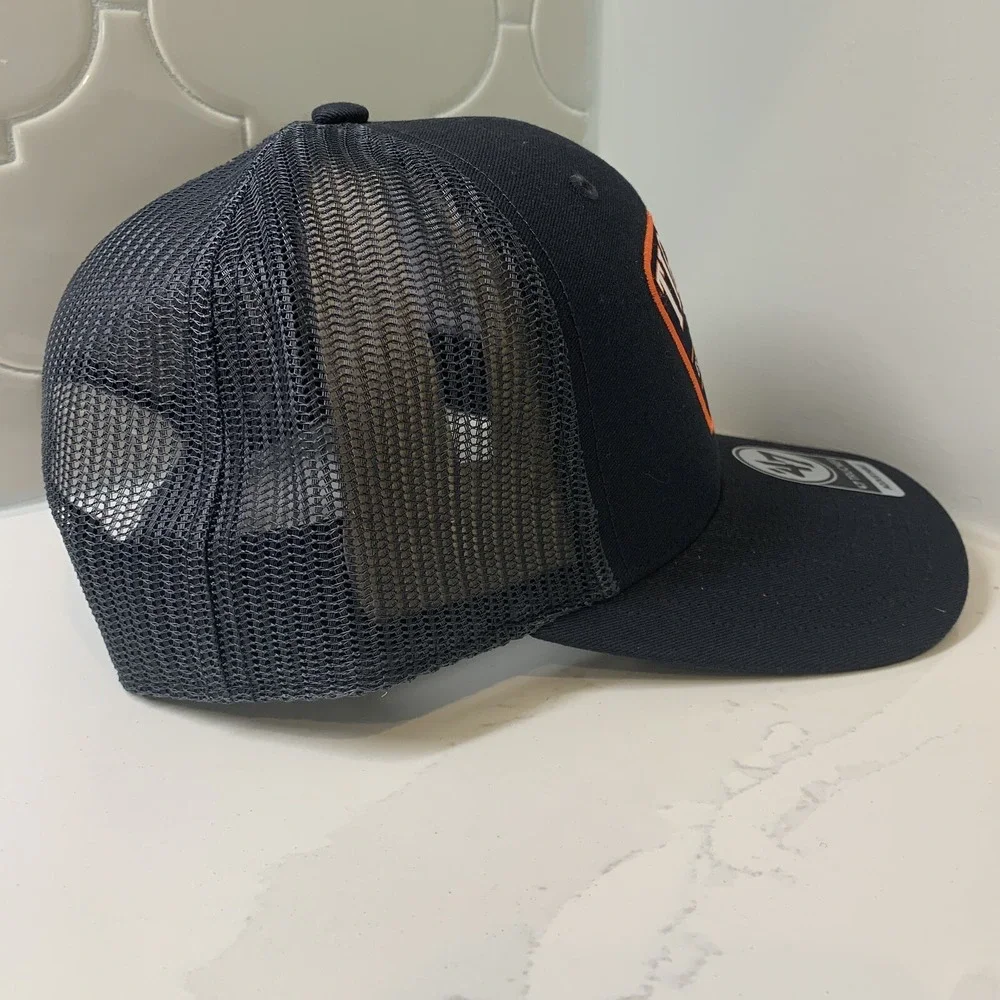 '47 Brand Detroit Tigers MLB Navy Blue Adjustable Snapback Trucker Cap Hat OSFM